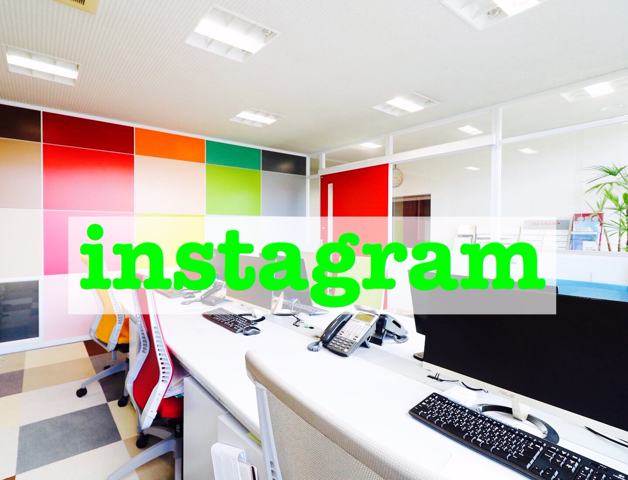 Instagram始めました